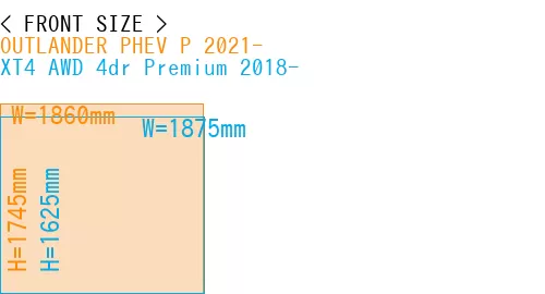#OUTLANDER PHEV P 2021- + XT4 AWD 4dr Premium 2018-